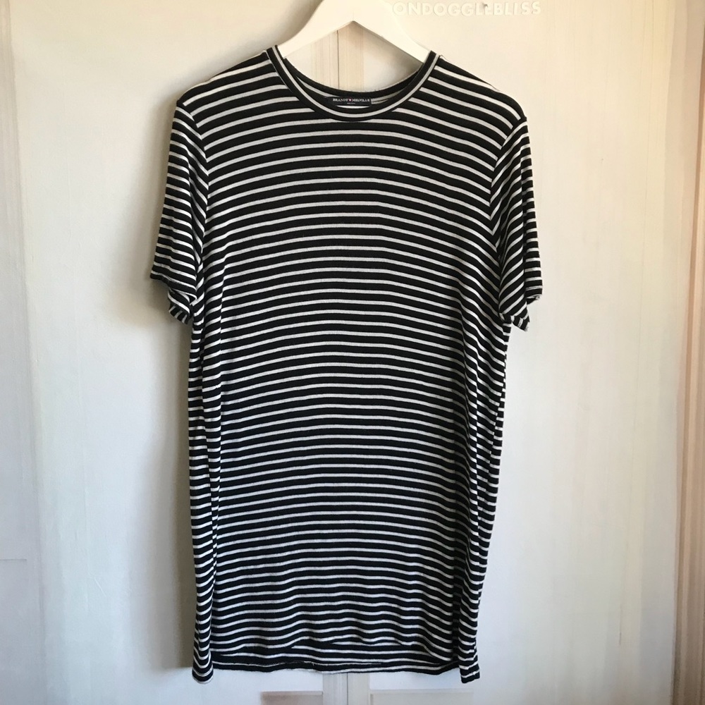 BRANDY MELVILLE Luana Striped Tee - Picture 3 of 8